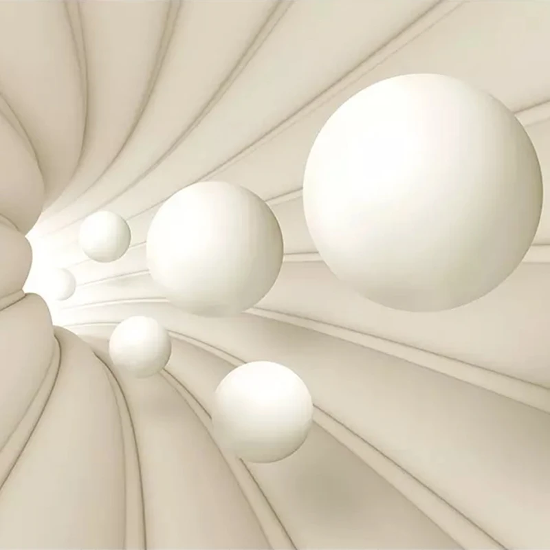 Пользовательские фотообои 3D стереоскопический абстрактный космический круг шар фон украшение стены живопись гостиная спальня