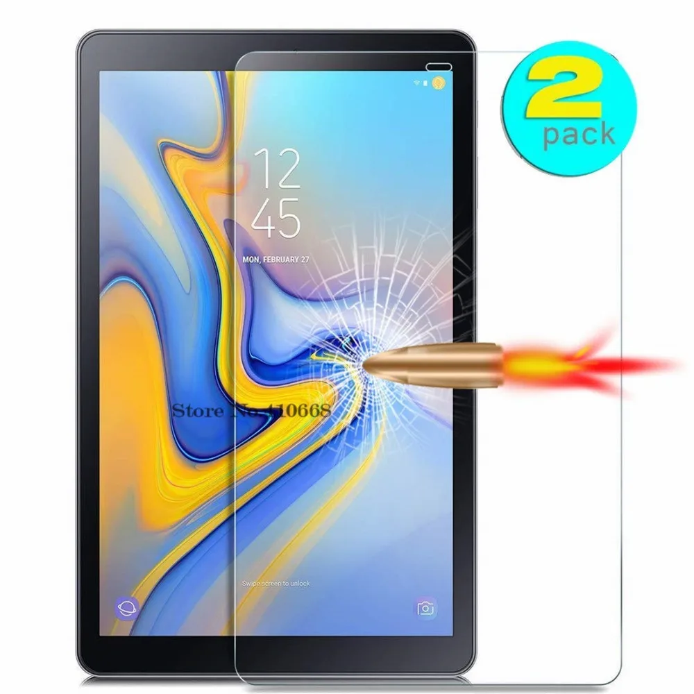2Pcs New Tempered Glass For Samsung Galaxy Tab A 8.0 T387 (2018) Tablet