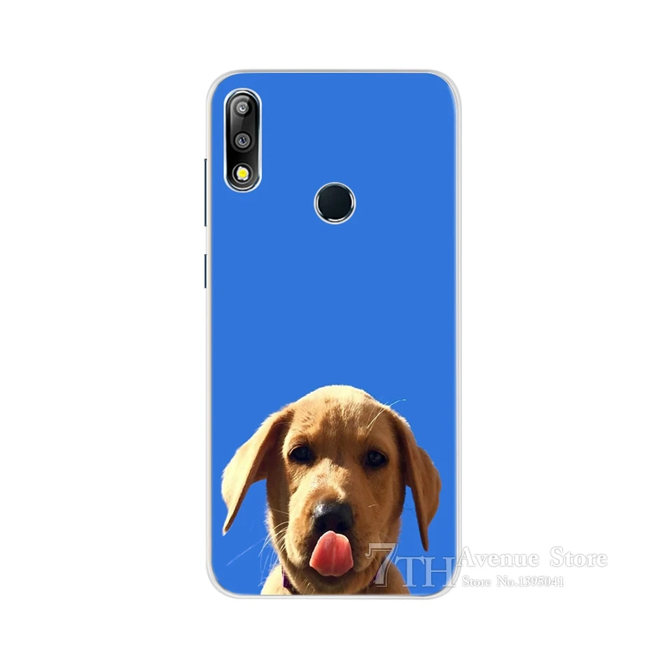 Чехол для Asus ZenFone Max Pro M2 ZB631KL мягкий силиконовый чехол с принтом 6 26 Asus_X01BDA