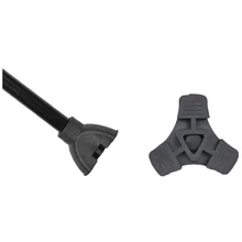 1X трость конец штатив тростниковый наконечник самостоятельно стоящий резиновый NON-SLIP конец