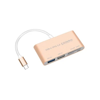 

New USB C to Multi SD CF Micro SD Card Reader Adapter Type-C USB-C HUB OTG 3.0 Micro USB for Macbook Air Pro