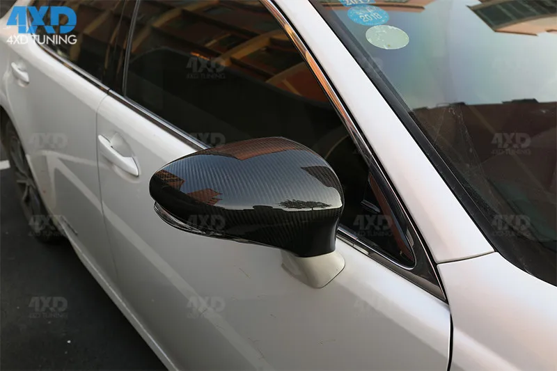RCF сухое зеркало из углеродного волокна подходит для Lexus ES IS LS CT GS RC боковое зеркало заднего вида только 2012 2013