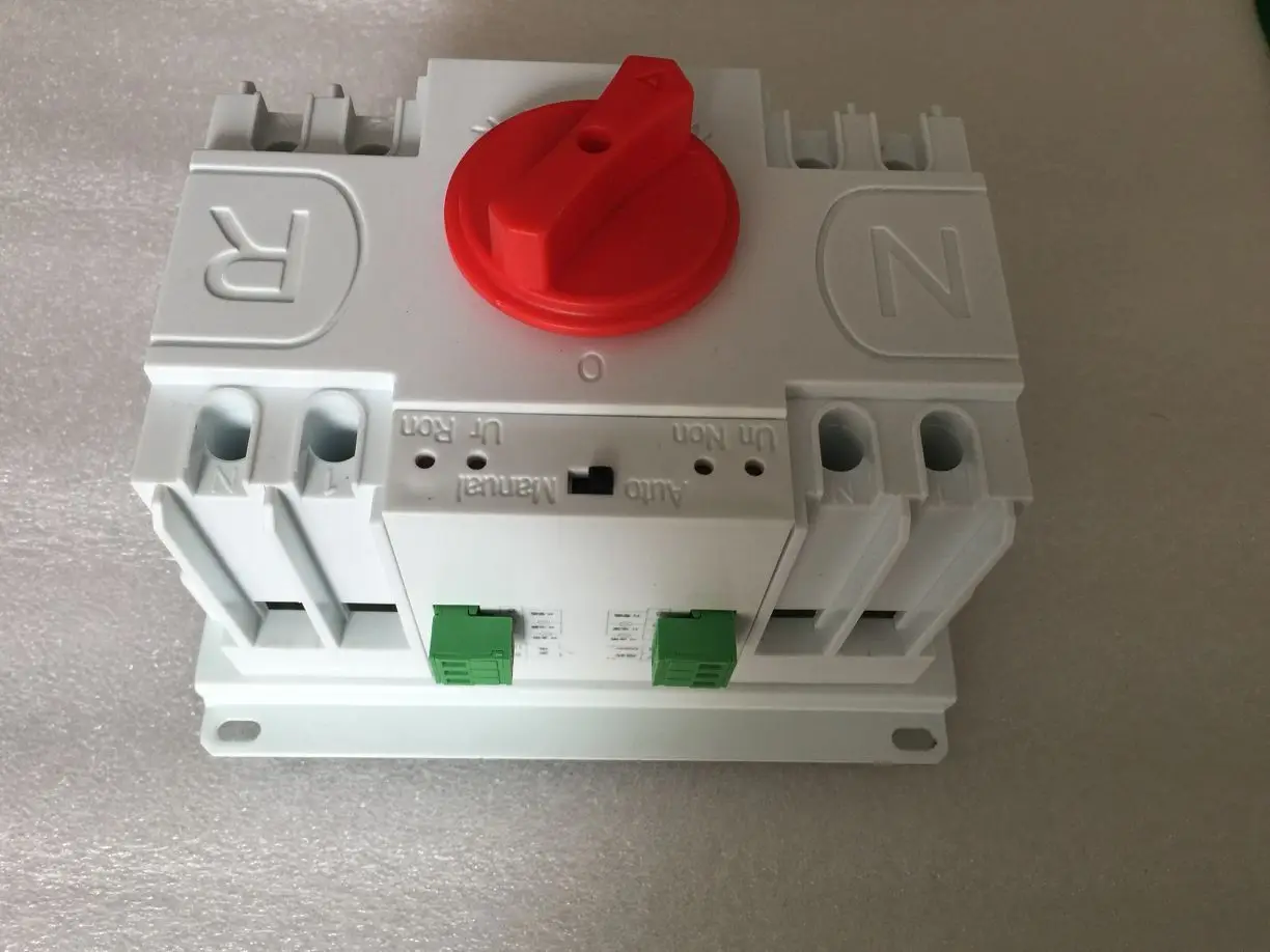 2P 63a 230 В CB тип двойной мощности автоматический переключатель ATS|automatic transfer switch