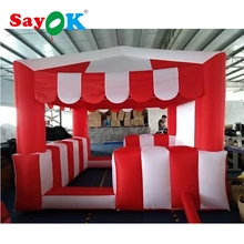 Надувной шатер Sayok, надувной киоск 3,5x3,5x3 м, надувной стенд для рекламной акции