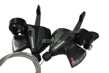 

SL-M310 3x8 3x7 21 24 Speed Bike Shifter Trigger Set Left & Right Black with Shifter Cable hot selling 2019