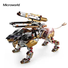 Металлический 3D пазл Microworld набор моделей для сборки ростоватого