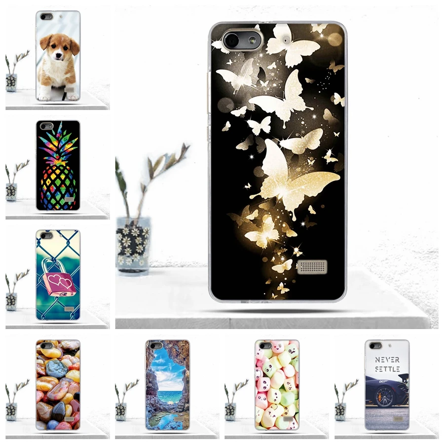 

Phone Case For Huawei Honor 4C / G Play Mini Cover Soft TPU Silicone Luxury Back Cover for Huawei Honor 4C Case Fundas Covers