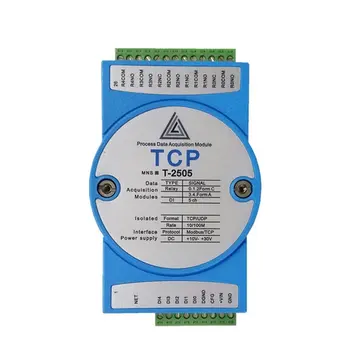 

5-channel Relay Output / Isolated Digital Switch Input Ethernet Module MODBUS TCP Protocol