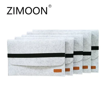 Zimoon Felt Laptop Sleeve Bag Notebook Case Computer Smart Cover Handbag For 11
