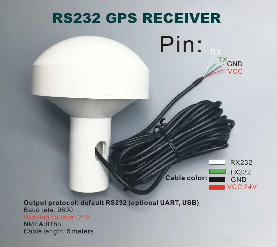 Almindeligt Gammel mand Spectacle Diy Custom Connectors,voltage 12-24v Rs232 Protocols Industrial  Applications Gps Receiver Antenna Module Nmea 4800 Baud Rate - Gps Receiver  & Antenna - AliExpress