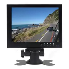 Free shipping!7″ HD TFT LCD Metal Housing Monitor Video Audio For PC Home Security CCTV DVR