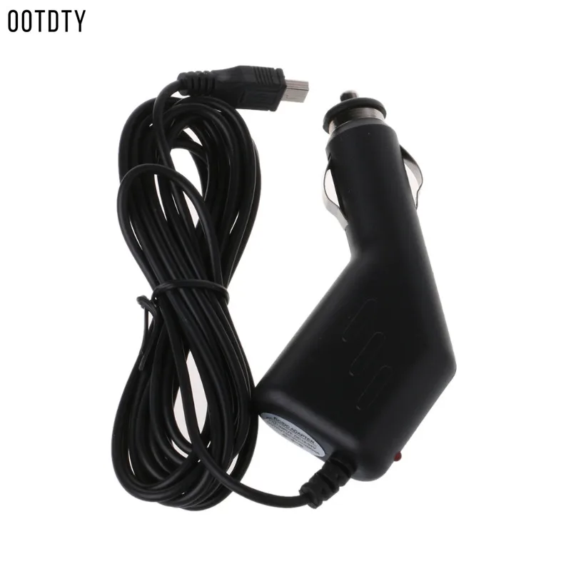 

New 3.5m Mini Micro USB Port Adapter Power Supplier Plug For Auto Car DVR Vehicle GPS Micro USB Connector Charge High Quality