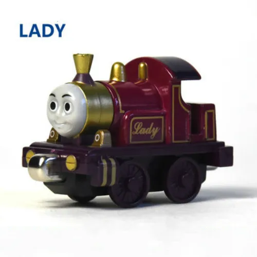 

LADY--Die cast Trains Magnetic Connector Magnetic Tails the Tank Engine Trains Kids Toy Car Toys