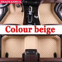 Zhaoyanhua custom fit автомобильные коврики для Citroen C5 C4 Cross Пикассо C2 C4L C-Elysee DS5 LS ds6 Тюнинг автомобилей ковровое покрытие лайнер