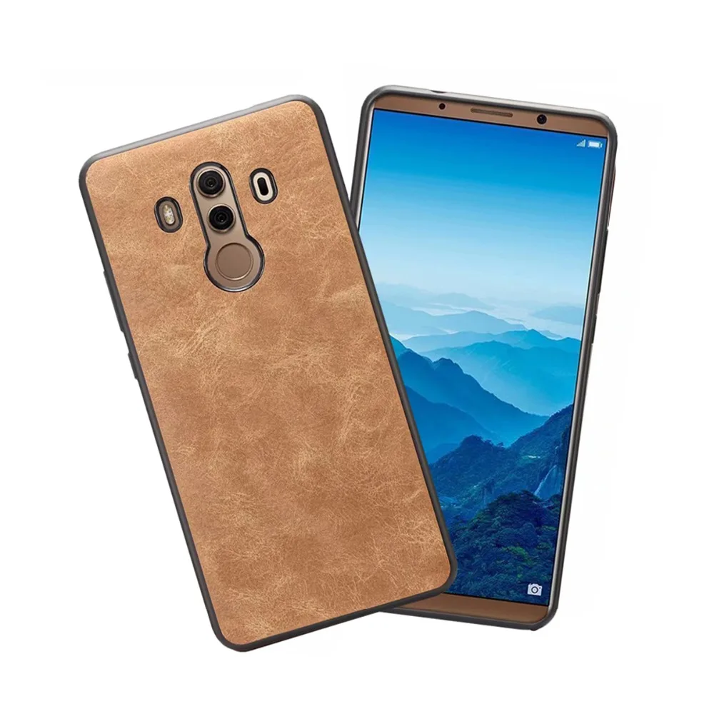 Чехол для Huawei Mate 10 Pro Porsche Design Обложка на заднюю панель из искусственной кожи умный