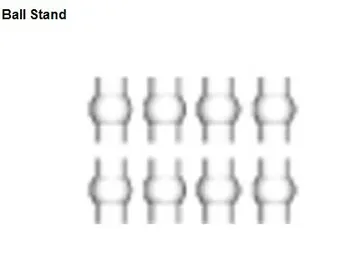 

HSP part 68028 Ball Stand For Hispeed 1/18th EP Off-Road Crawler Kulak Truck 94680