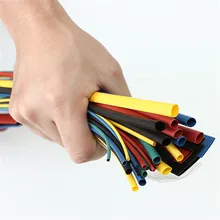 Новое поступление 55 м 6 Цвет 11 размеры multi Цвет Полиолефиновый 2:1 безгалогеновый термоусадочные трубки ассортимент sleeving обёрточная бумага трубы