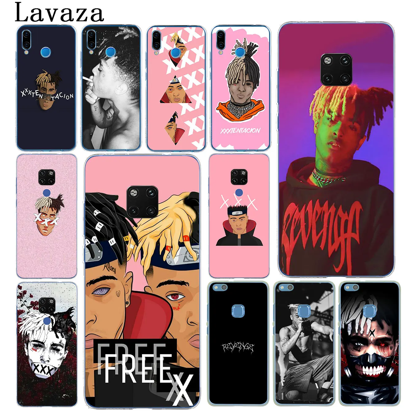 

Lavaza Rap XXXTentacion Hard Phone Case for Huawei Nova 4 3i 3 2i Lite 2017 Cover for Huawei Mate 20 10 P20 Pro Lite Cases