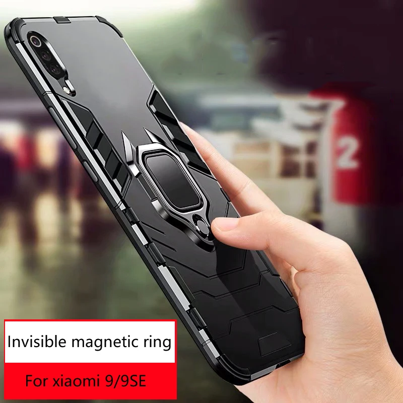 FCOWB для xiaomi mi 9 чехол Armor чехол для xiaomi mi 9 xiaomi 9 se чехол для телефона кольцо для пробирок задняя крышка для xio mi 9 mi 9 se крышка