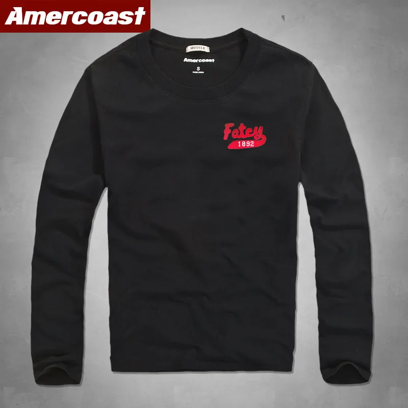 

Spring Autumn Period Long Sleeve Cultivate One's Morality T-shirt Sets O-neck Solid
