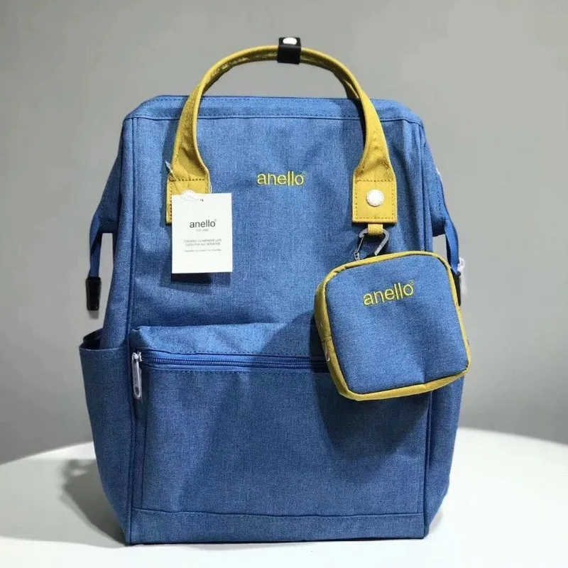 Hot Canvas Unisex anello Backpack Shoulder Bag Rucksack Travel School Handbag 