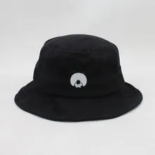 Хлопка; одежда с рисунком панды, панамка с вышивкой Рыбацкая шляпа на открытом воздухе Дорожная шляпа шляпы от солнца для Для женщин 444