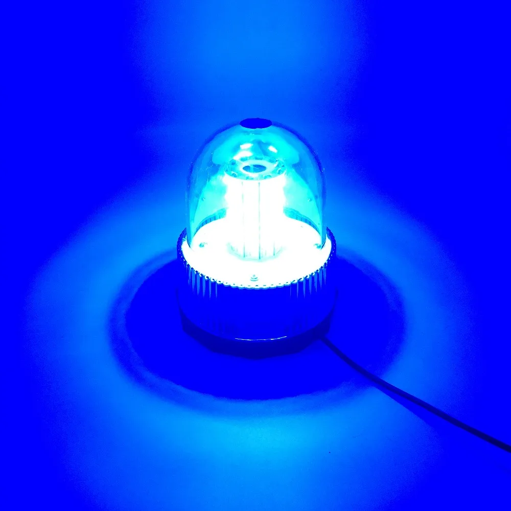 Blue Magnetic Light Bulb Coloured Light Battery Operated Novelty Lamp