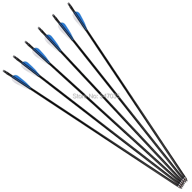 12 шт/лот стрелы из стекловолокна для стрельбы из лука винтовые сменные для стрельбы из лука охотничьи виды спорта