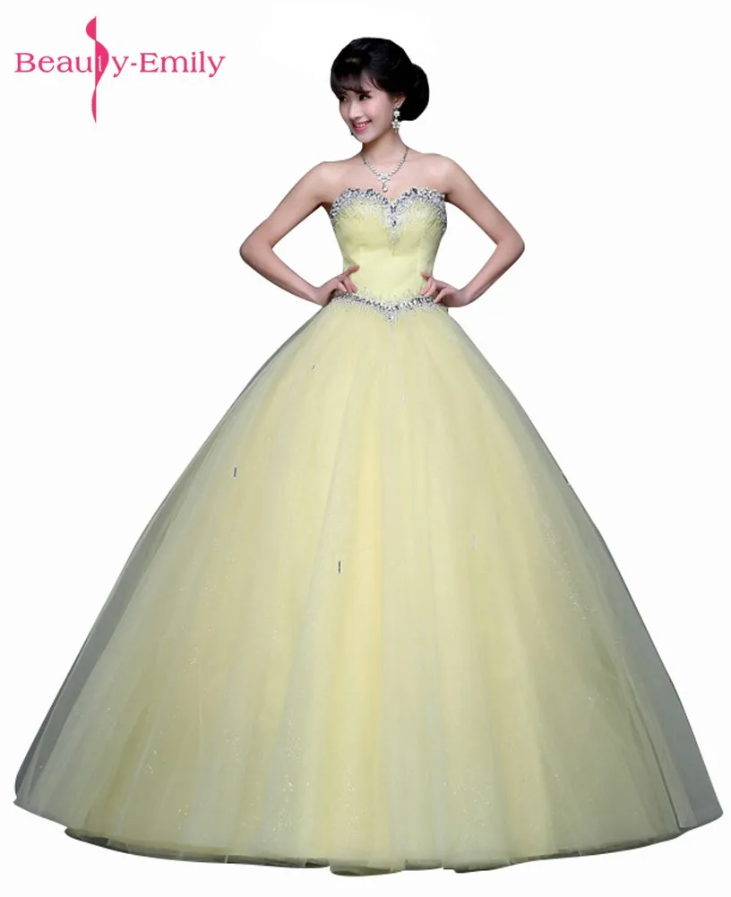 Сексуальные длинные платья Beauty Emily для Quinceanera 2018 вечерние выпускного вечера
