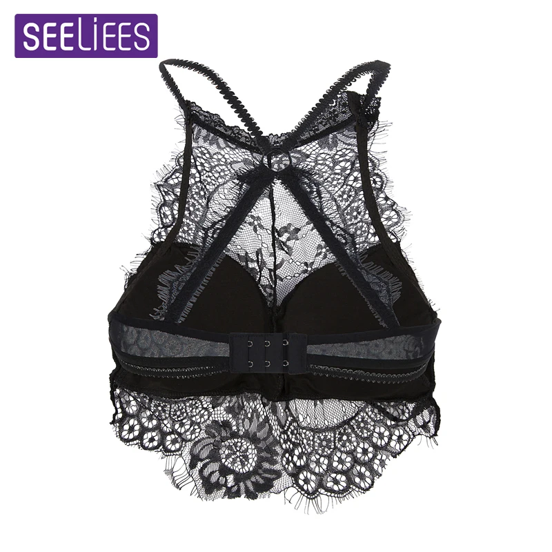 SEELIEES 2018 Brand New Sexy Lace Stain Vest Tops Eyelash Beauty Back Lace Camisole Top Woman Outwear Shirts Tank Camisole GX14 SEELIEES 2018 Brand New Sexy Lace Stain Vest Tops Eyelash Beauty Back Lace Camisole Top Woman Outwear Shirts Tank Camisole GX14
