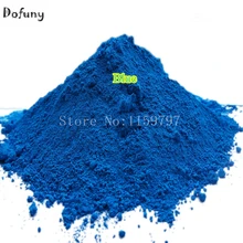 Неоновый синий цвет флуоресцентный фосфорный Пигмент Порошок для ногтей лак и живопись и печать, 100 г/лот Флуоресцентный порошок