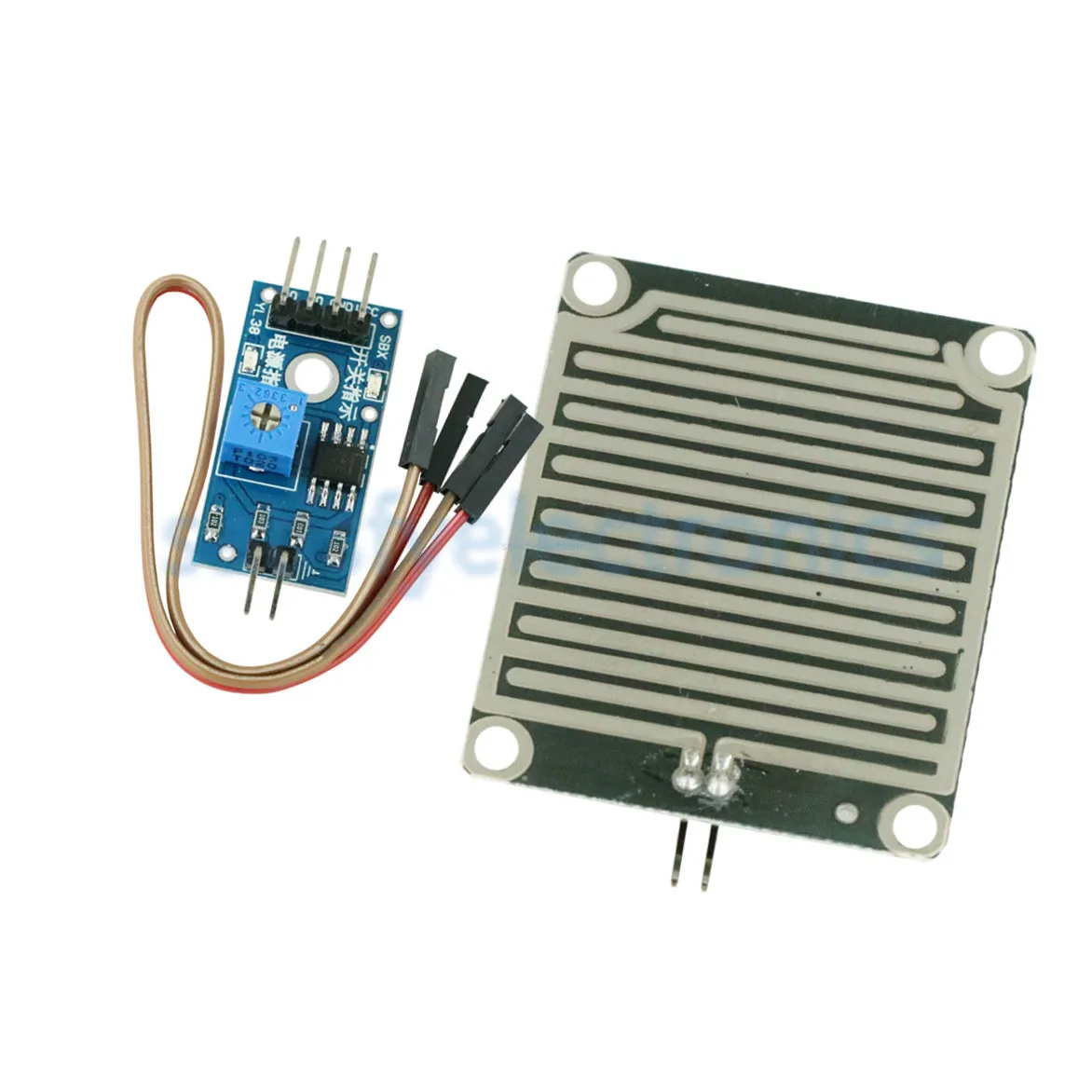 

NEW 3.3-5V Rain Raindrops Detection Sensor Weather Humidity Module For arduino