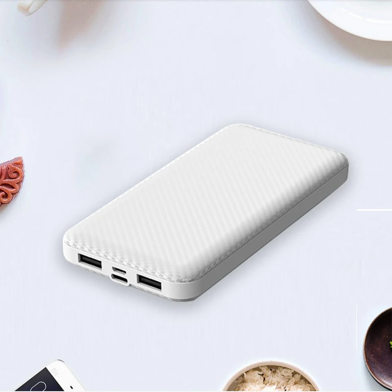 

10000mAh Power Bank Portable Charging Powerbank 10000 Slim Poverbank External Battery Pack Charger For Xiaomi Mi 9 iPhone