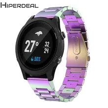 HIPERDEAL 5 цветов для Garmin Forerunner 935 замена из нержавеющей стали Quick Fit часы ремешок модный смарт-браслет QIY04