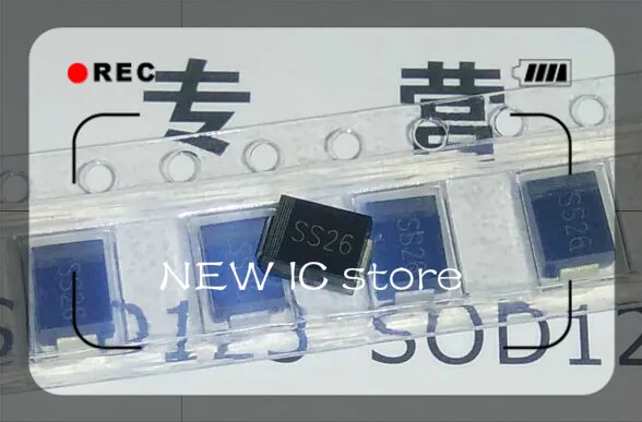 3000PCS/LOT Chip SK26 SS26 SMB 2A/60V Schottky diode | Электронные компоненты и принадлежности