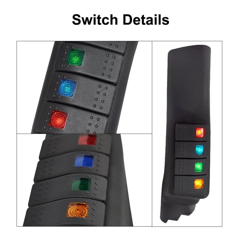 JK Switch Pod Left Hand A Pillar Jeep Wrangler 2011-2016 Switch Panel & Switches.j11;21p21lg.jpjg