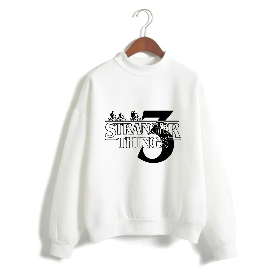 

2019 new version of anime fashion print turtleneck sweatershirt Fashion HIP HOP style NEW print Women's Clothing