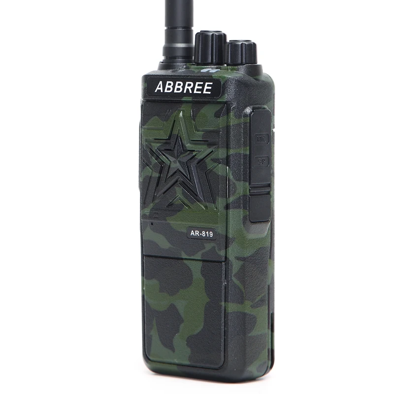 ABBREE AR-819 10 Вт Мощный без магнитного громкоговорителя 16CH 3000 мАч 10 км дальняя рация охотничья ветчина CB радио КВ трансивер