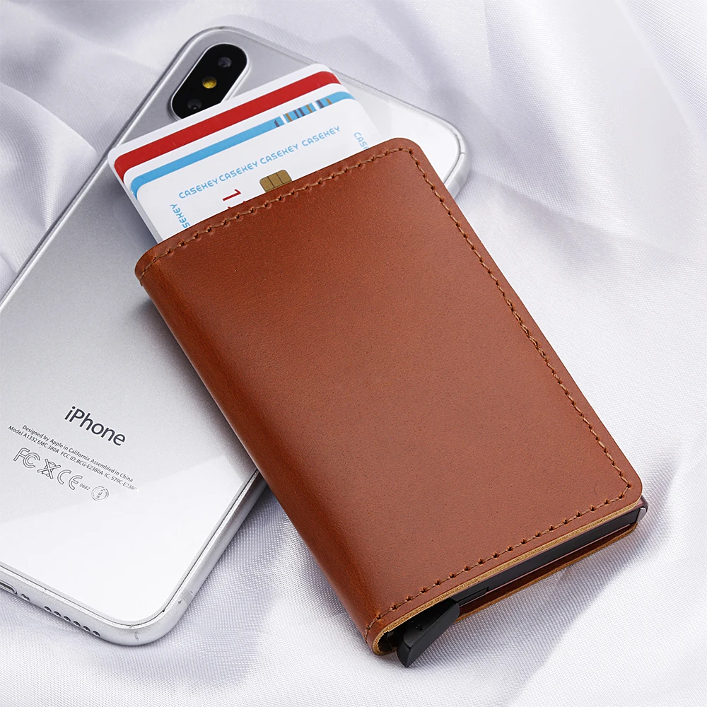 Casekey 2018 роскошный оригинальный деловой идентификационный бумажник
