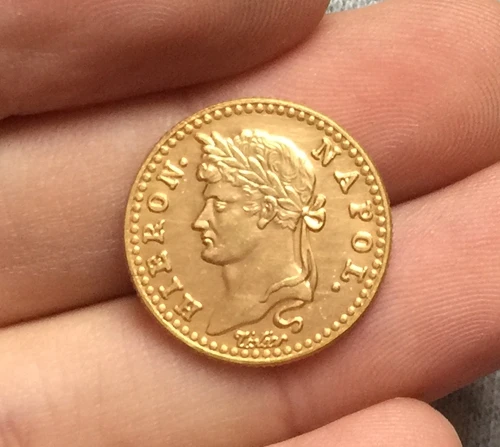 

1813 German 10 Franken coins COPY 19mm