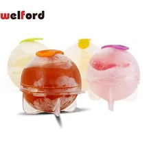 4 шт./лот 3,5 см большой Размеры лед DIY Ball плесень Кирпич лоток мороженого формы для домашнего бара Вечерние кухня виски коктейль Чиллер