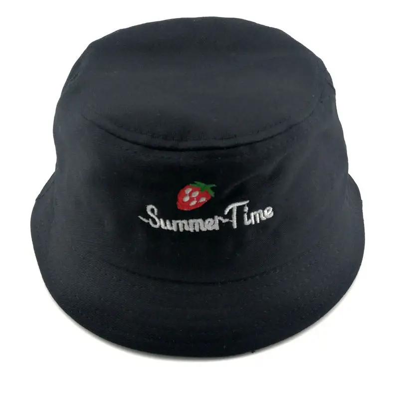 Пляжная шляпа для малышей, шляпа от солнца для девочек, шляпа от солнца, детское ведро, шляпа, Детская Хлопковая летняя шляпа для мальчиков, Панама, Кепка с персональной улыбкой H164S