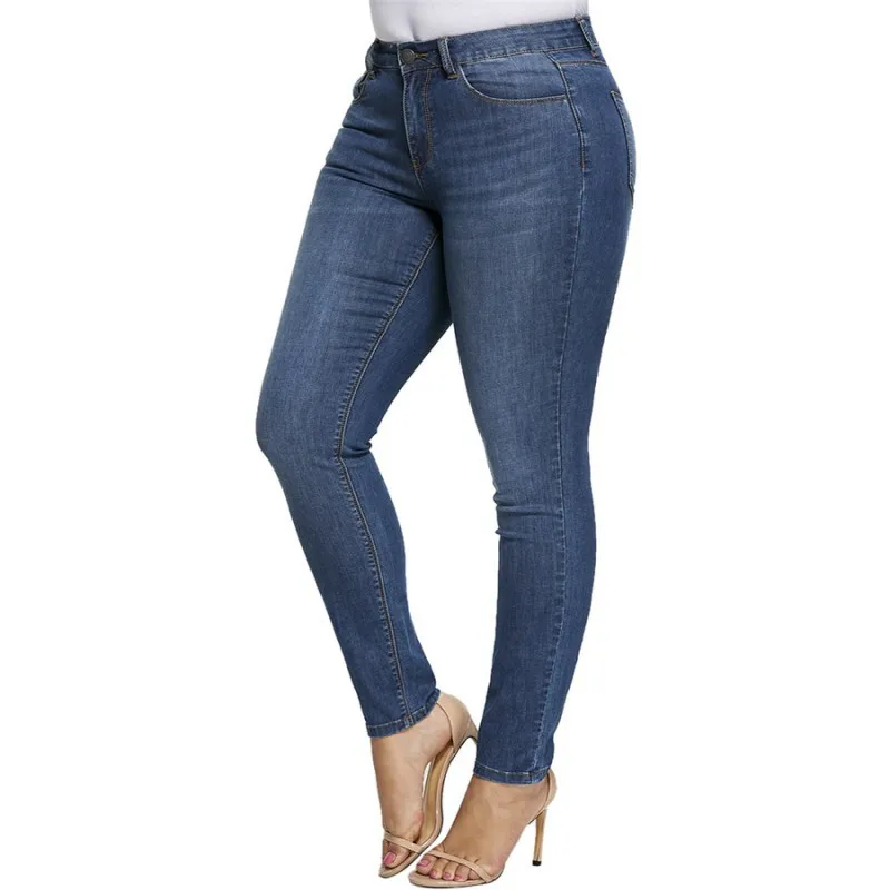 Ladies elastic Jeans plus big size, 4XL to 7XL high waist trouser aesthetic, denim mom,jean boyfriend for women,zaraing ankle
