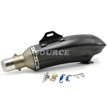 motorcycle Akrapovic muffler pipe scooter exhaust pipe carbon fiber For DUCATI Diavel/Carbon/XDiavel/S 1199 Panigale/S/Tricolor