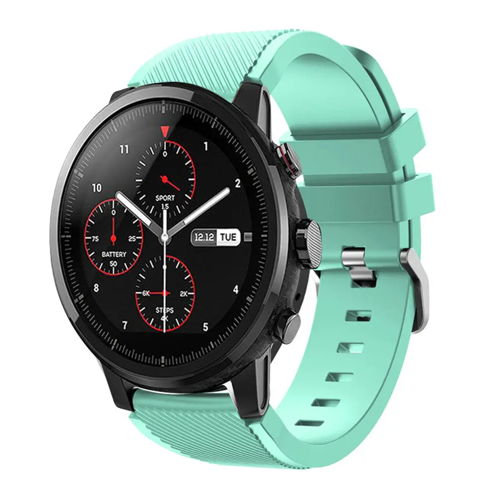 Ремешок для наручных часов Amazfit Stratos 2S 22 мм силиконовый ремешок Samsung Gear S3