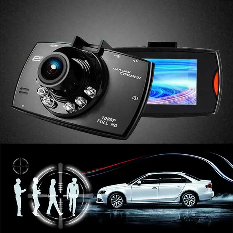 Автомобильный видеорегистратор G30 Full HD 1080P 2 4 дюйма с датчиком