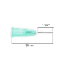 100 шт тупой пасты клей клейкая жидкость Дозирующий нержавеющий наконечник шприца крем инструменты для бритья