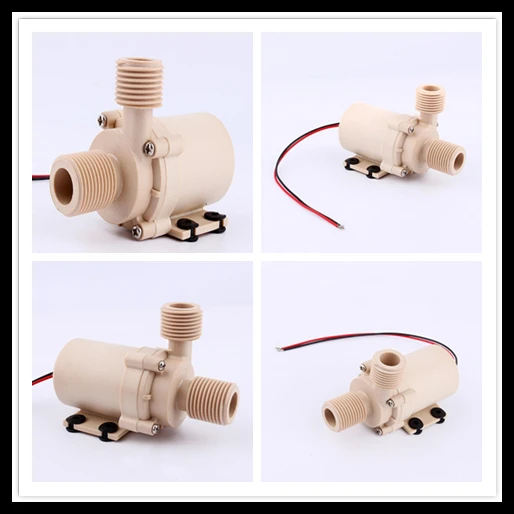 

DC 12V 24V Solar Hot Water Circulation Pump Brushless Motor 6.5L/Min 10L/Min