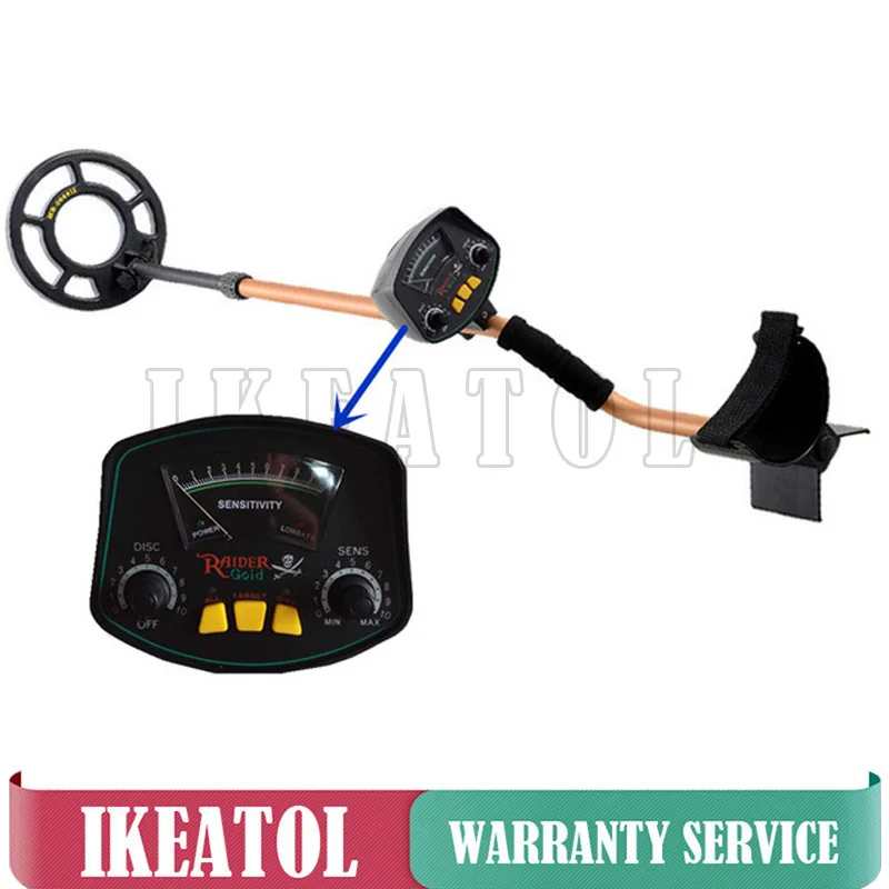 MD 3009II Ondergrondse Goud Metaaldetectoren Lange Range Diepe Metalen ...