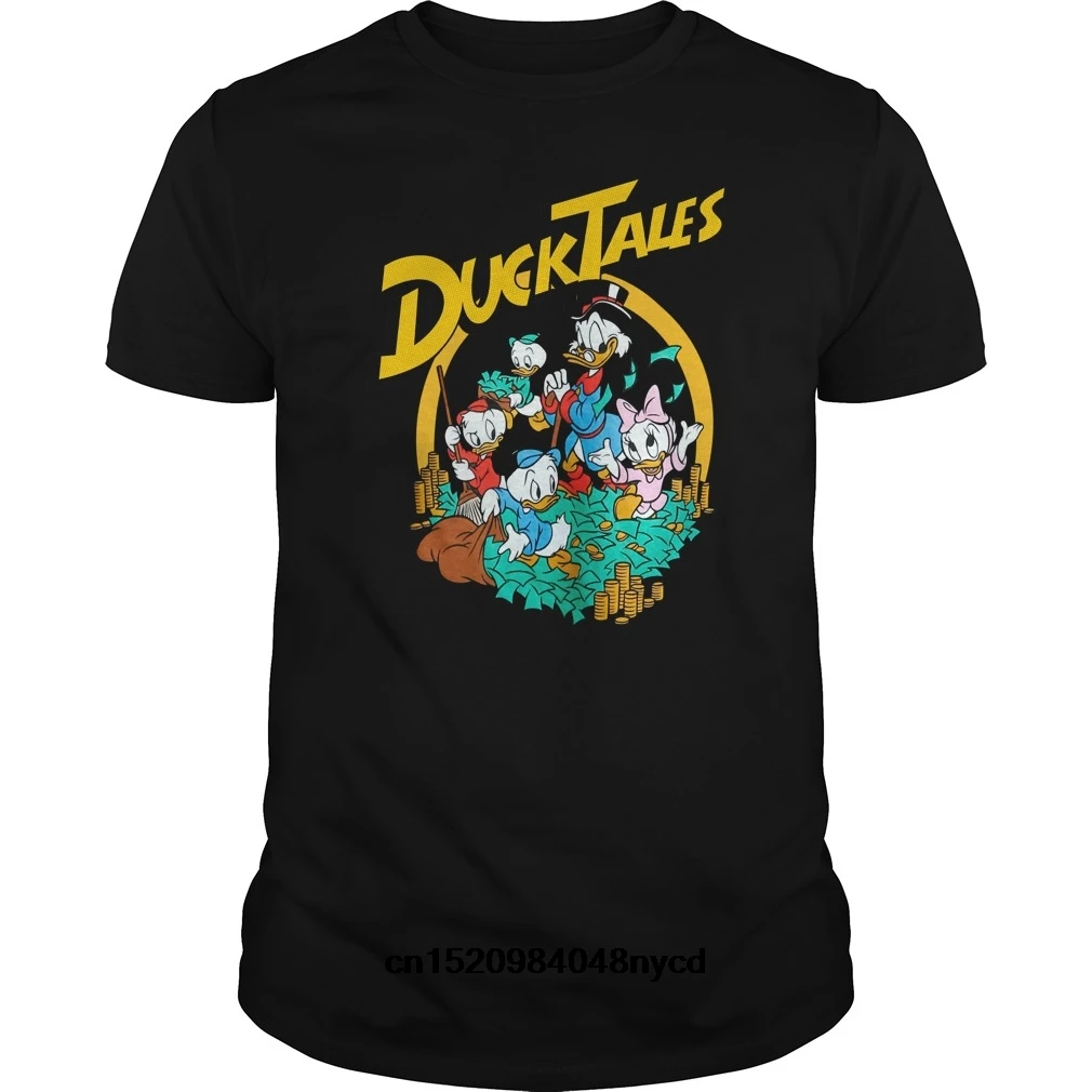

2019 funny t shirts DuckTales 2018 Fashion tshirt men t-shirt